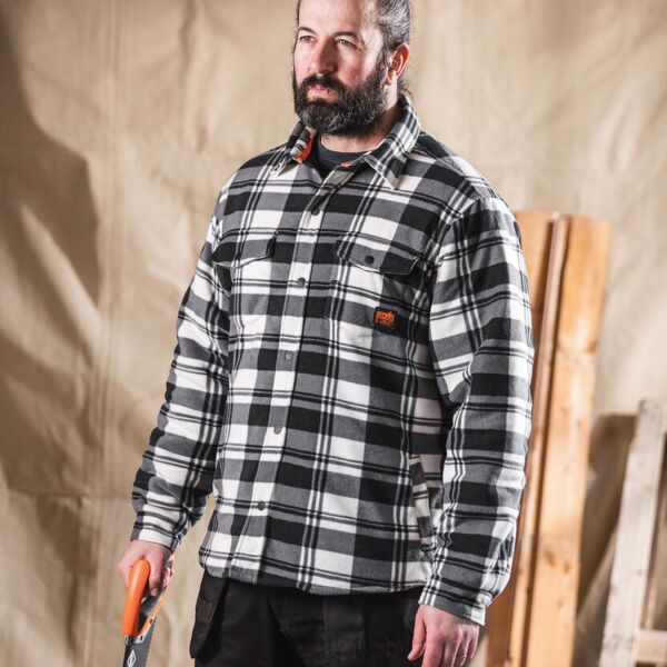 Worker padded checked shirt Thumbnail