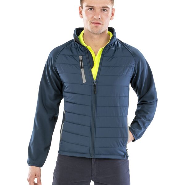 Result Genuine Recycled Compass padded softshell jacket R237X Compass padded softshell jacket Thumbnail