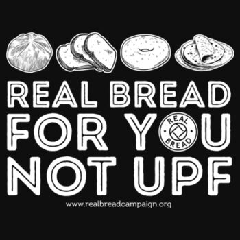 Real Bread For You 2026 - Mens Organic T-Shirt White Print Design