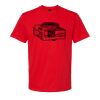 Softstyle™ midweight adult t-shirt Thumbnail