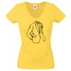 Lady-fit Valueweight V-Neck T-Shirt Thumbnail
