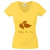 Lady-fit Valueweight V-Neck T-Shirt Thumbnail
